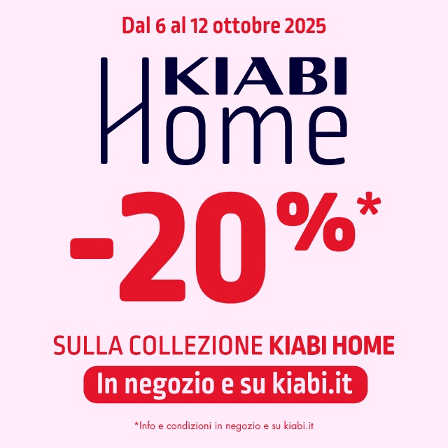 -20% sulla collezione HOME da Kiabi